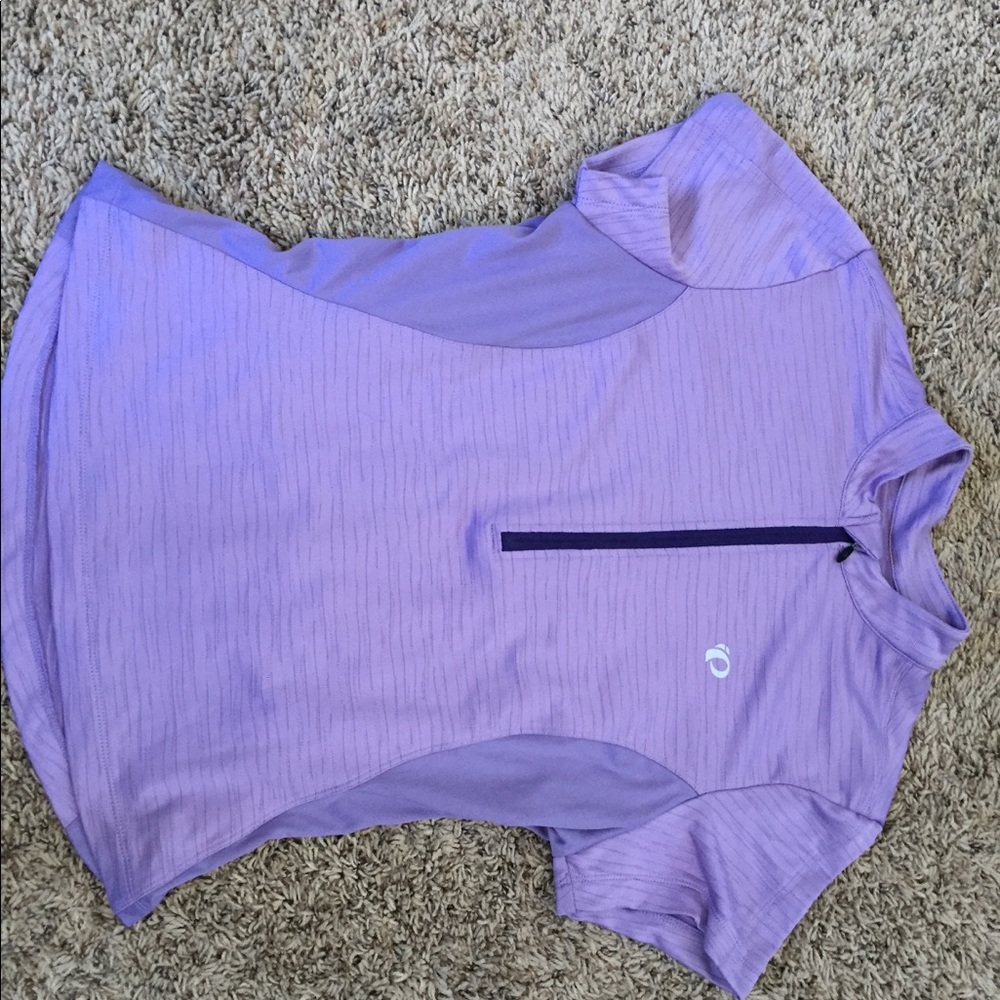 Pearl Izumi purple bike shirt